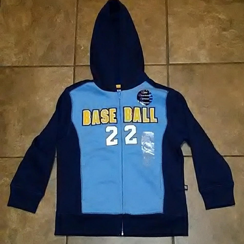 NWT Boy's Baseball Hoodie